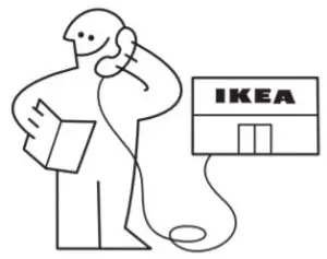 IKEA 604.963.71 ISANDE Fridge Freezer