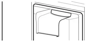 IKEA 604.963.71 ISANDE Fridge Freezer - Fan-cooling