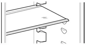 IKEA 604.963.71 ISANDE Fridge Freezer - Movable shelves