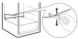 IKEA 604.963.71 ISANDE Fridge Freezer - refrigerator