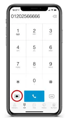 HiHi CONNECT App User Guide - Call Tab
