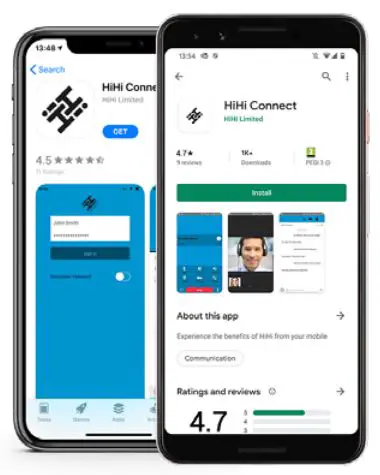 HiHi CONNECT App User Guide - Downloading the app