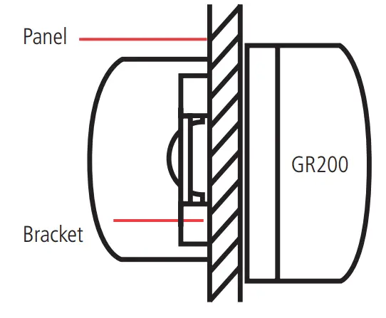 GME GR200 Marine Broadcast Radio - Mounting 1