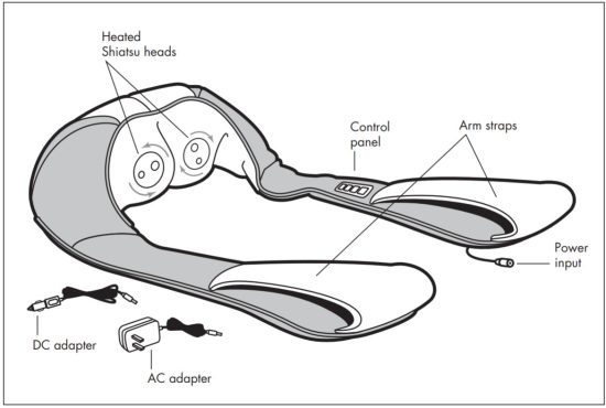 HealthMate 9531 Heated Shiatsu Massage Belt - figure 1