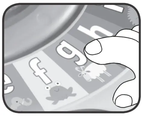 LeapFrog JNS 482949 Letter Go Round Educational Toy - figure 10