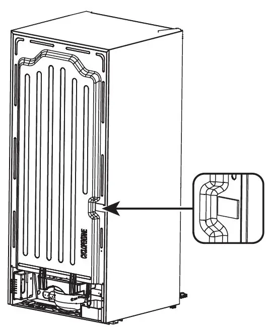 Bottom mount freezer 6