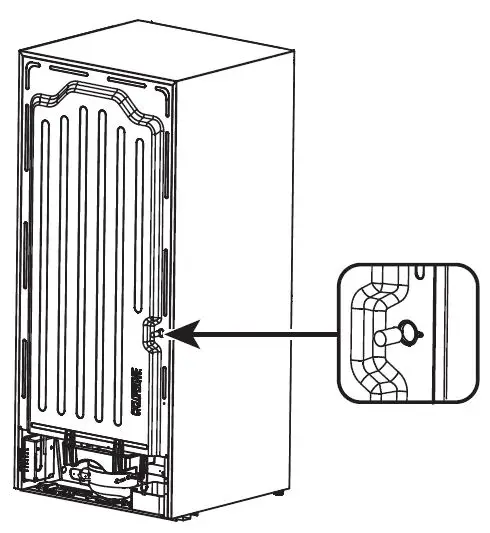 Bottom mount freezer 7