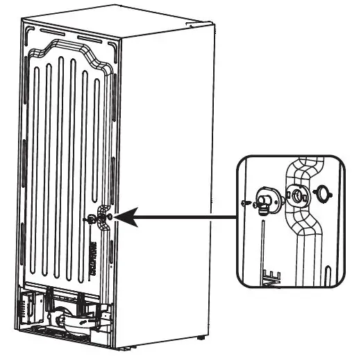 Bottom mount freezer 8