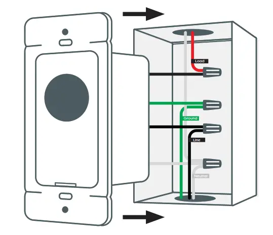 ly GE Smart Wall Switch - Wall Box