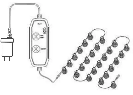 Dongguan Tuoying Photoelectricity Technology E12SL25 String Light - light