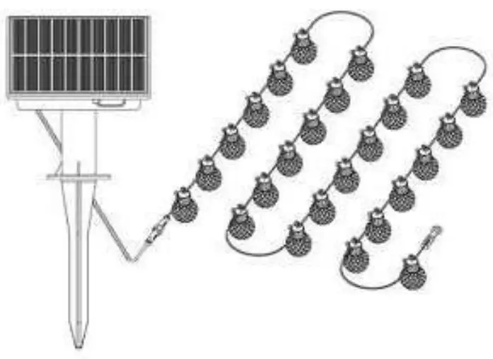 Dongguan Tuoying Photoelectricity Technology E12SL25 String Light