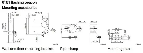 FIG 13 Mounting accessories