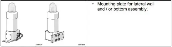 FIG 15 Mounting on mounting plate