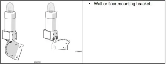 FIG 17 Mounting with attachment bracket