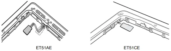 Installing a micro SD Card