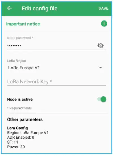 Barcelona Smart Tecgnologies S L U-SPOT-DUO - Current config file