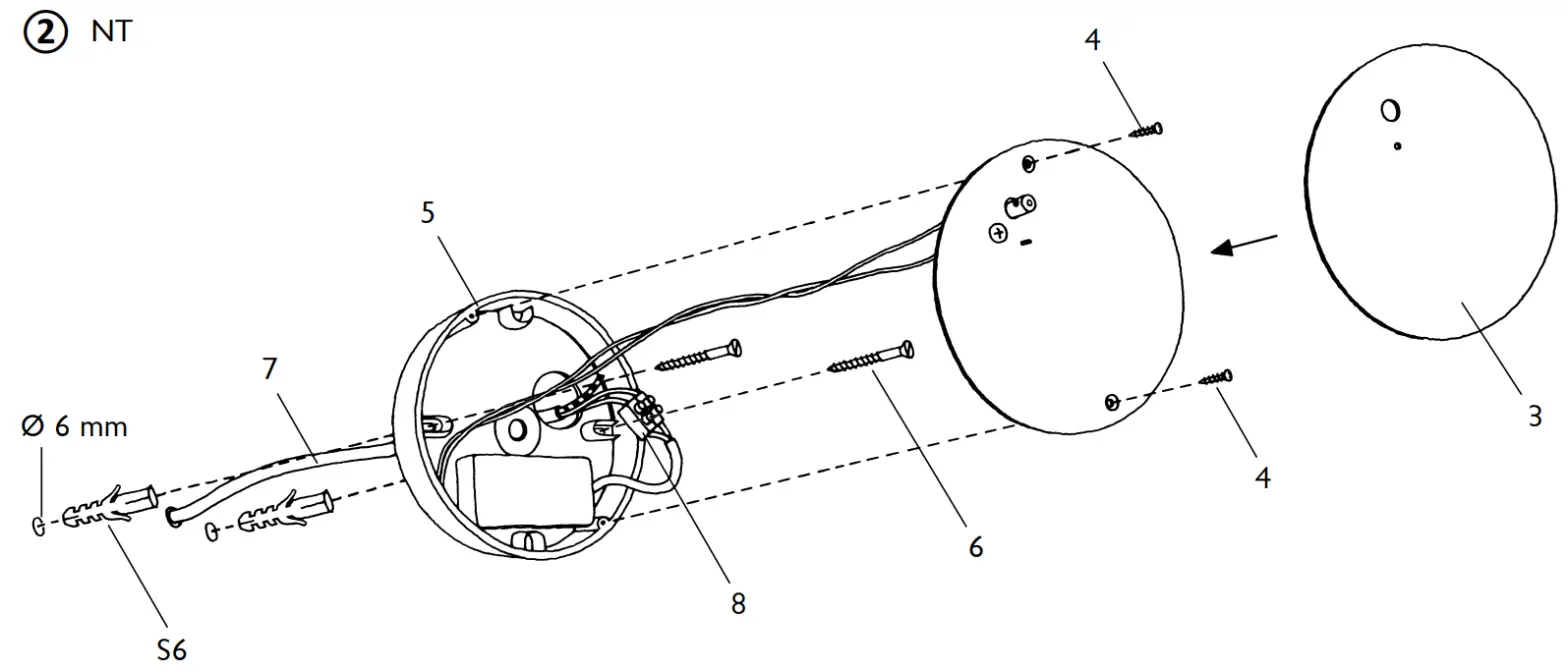 INGO MAURER Lucellino Doppio LED NT