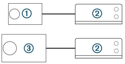 FUSION MS WB670 Apollo Marine Entertainment Hideaway System - Direct Connections