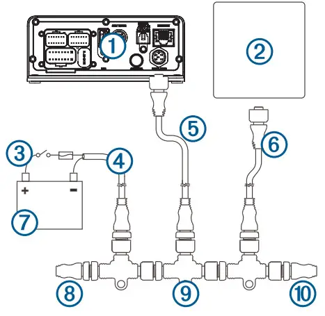 FUSION MS WB670 Apollo Marine Entertainment Hideaway System - NMEA 2000 System