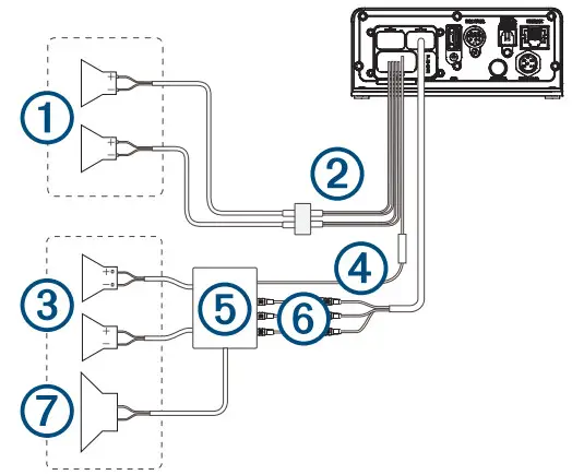 FUSION MS WB670 Apollo Marine Entertainment Hideaway System - Speaker System