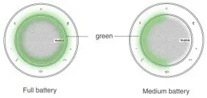 FIG 3 Viewing the Battery Status