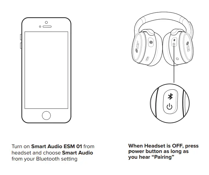 smart audio-ESM-01-True-Wireless-Headphones-2