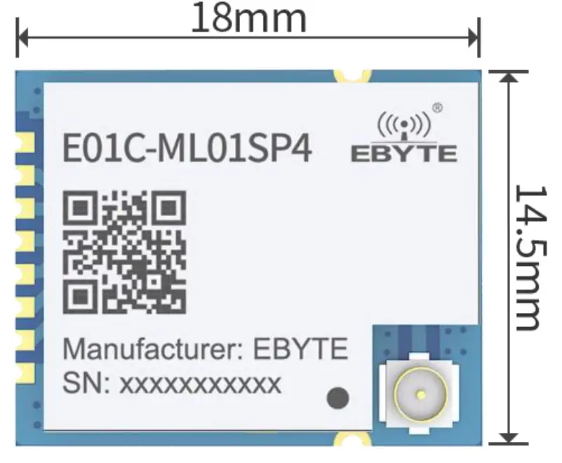 EBYTE E01C ML01SP4 Wireless Module - fig