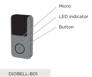 CHACON DiOBELL-B01 Wireless Connected Doorbell FIG 3