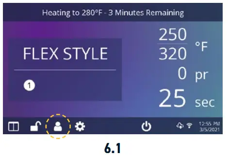 STAHLS Hotronix 360 IQ Hat Press - 15