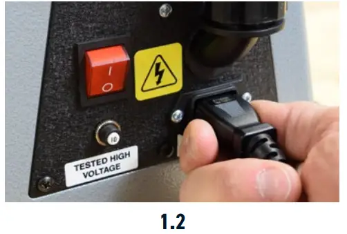 STAHLS Hotronix 360 IQ Hat Press - 3