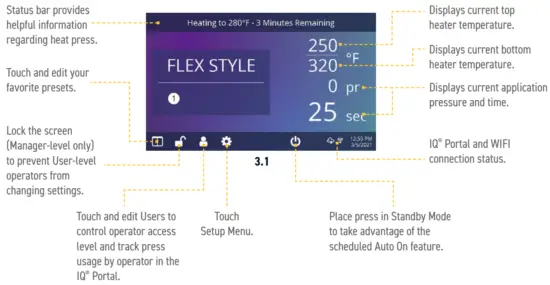 STAHLS Hotronix 360 IQ Hat Press - 7