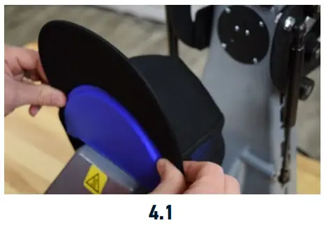 STAHLS Hotronix 360 IQ Hat Press - 9