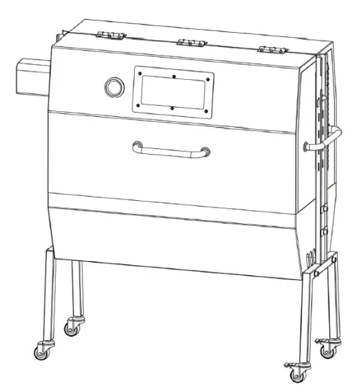 KLARSTEIN 10035373 Sauenland Pro XL Suckling Pig BBQ Grill 13