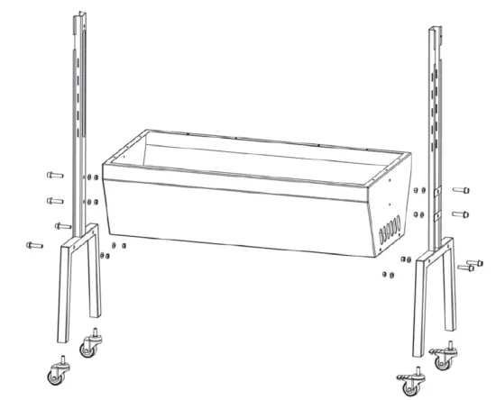KLARSTEIN 10035373 Sauenland Pro XL Suckling Pig BBQ Grill 2