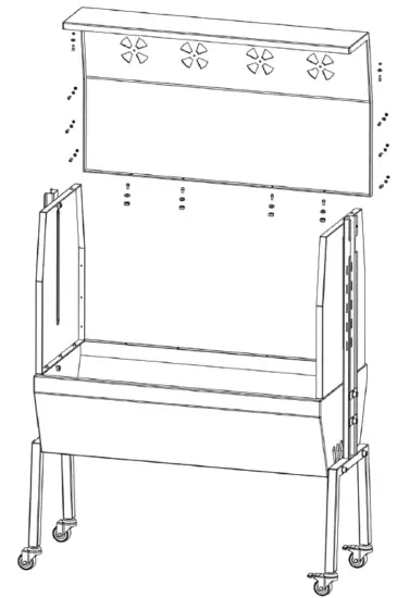 KLARSTEIN 10035373 Sauenland Pro XL Suckling Pig BBQ Grill 4