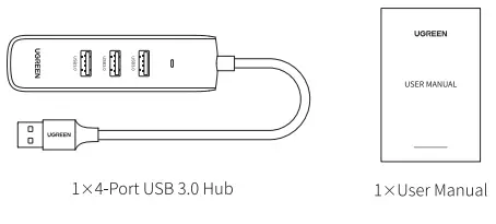 UGREEN CM416 4-Port USB 3.0 Hub-fig4