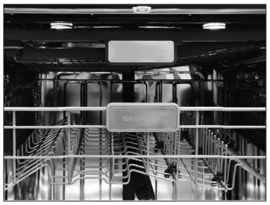 SHARP SDW6757ES 24 Inch Stainless Steel Built In Dishwashe - 8