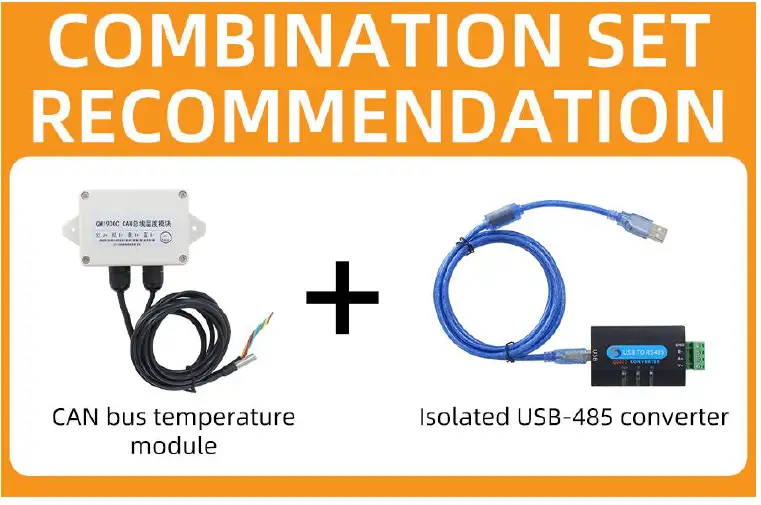 QUNBAO QM1900C CAN Bus Protection Type Temperature Sensor fig 3