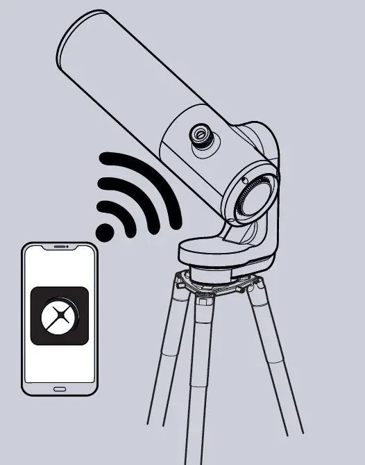 UNISTELLAR eVscope eQuinox 114mm f 4 GoTo Reflector Telescope FIG 4