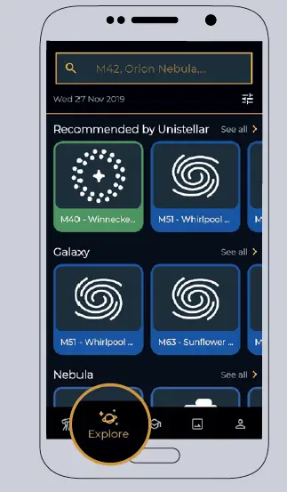 UNISTELLAR eVscope eQuinox 114mm f 4 GoTo Reflector Telescope FIG 7