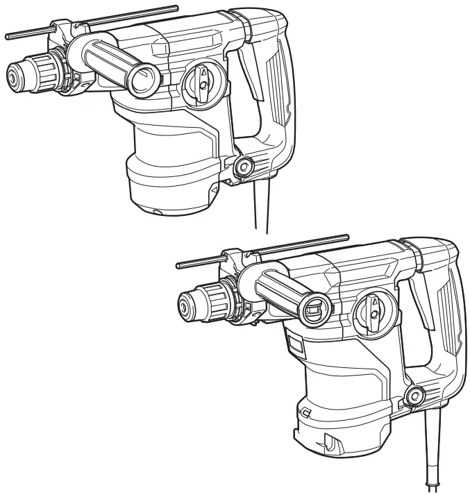 makita HR3011FC Rotary Combination Hammer