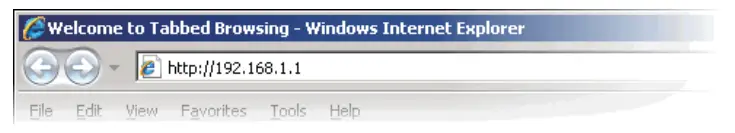 ISKRATEL Innbox G74 Universal Home Gateway - internet browser