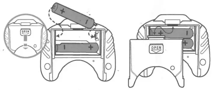 NEW BRIGHT 6420B4 TOY Receiver - fig