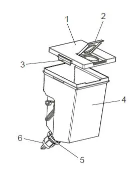 SHARP SJ-LC41CHDIE-CH Fridge 4