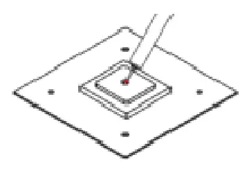 pplying thermal paste