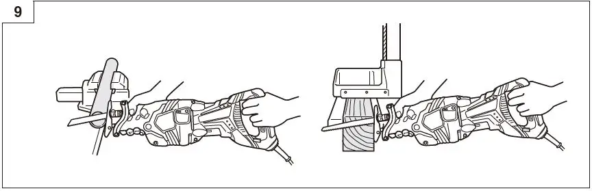 HiKOKI-CR13VBY-Cordless-Reciprocating-Saw-fig11