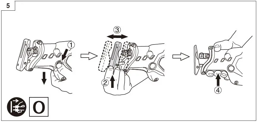 HiKOKI-CR13VBY-Cordless-Reciprocating-Saw-fig7