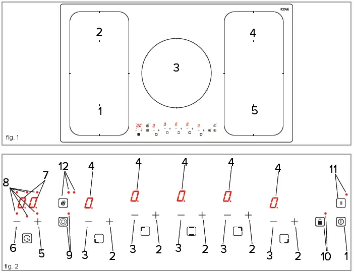 CDA-HN9611FR-Induction-hob-1