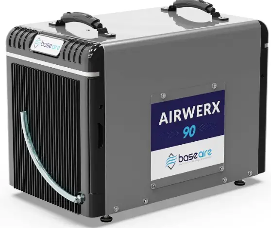 baseaire AirWerx 90X Energy Star Dehumidifier PRODUCT