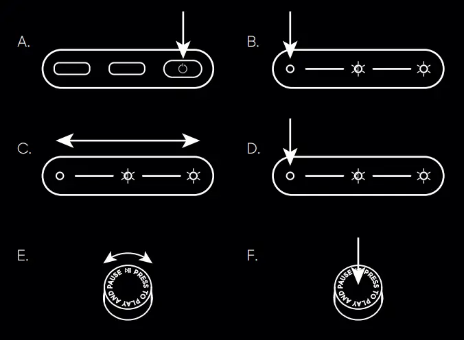 SHARPER IMAGE 1015867 Spastudio Vanity Sound 9-Inch LED Mirror With Built-In Speakers - fig3